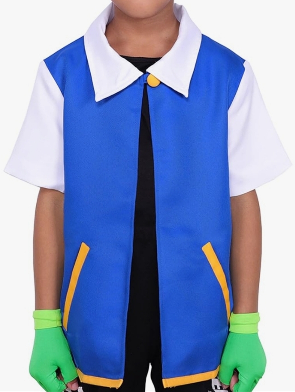 Kids Ash Ketchum Vest Costume